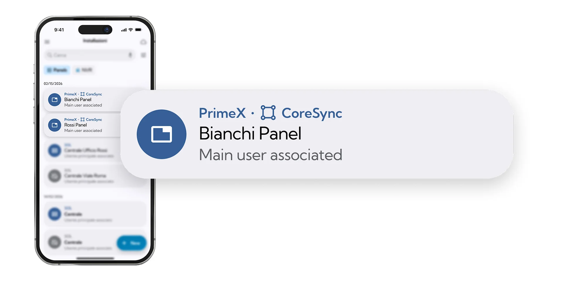 InimTech (CoreSync) Integrazione eng